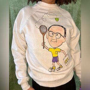 “The Founder” Inspired Hand Painted Roy Kroc Crewneck Sweatshirt